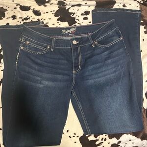 Wrangler Women's Indigo Boot Cut Jeans